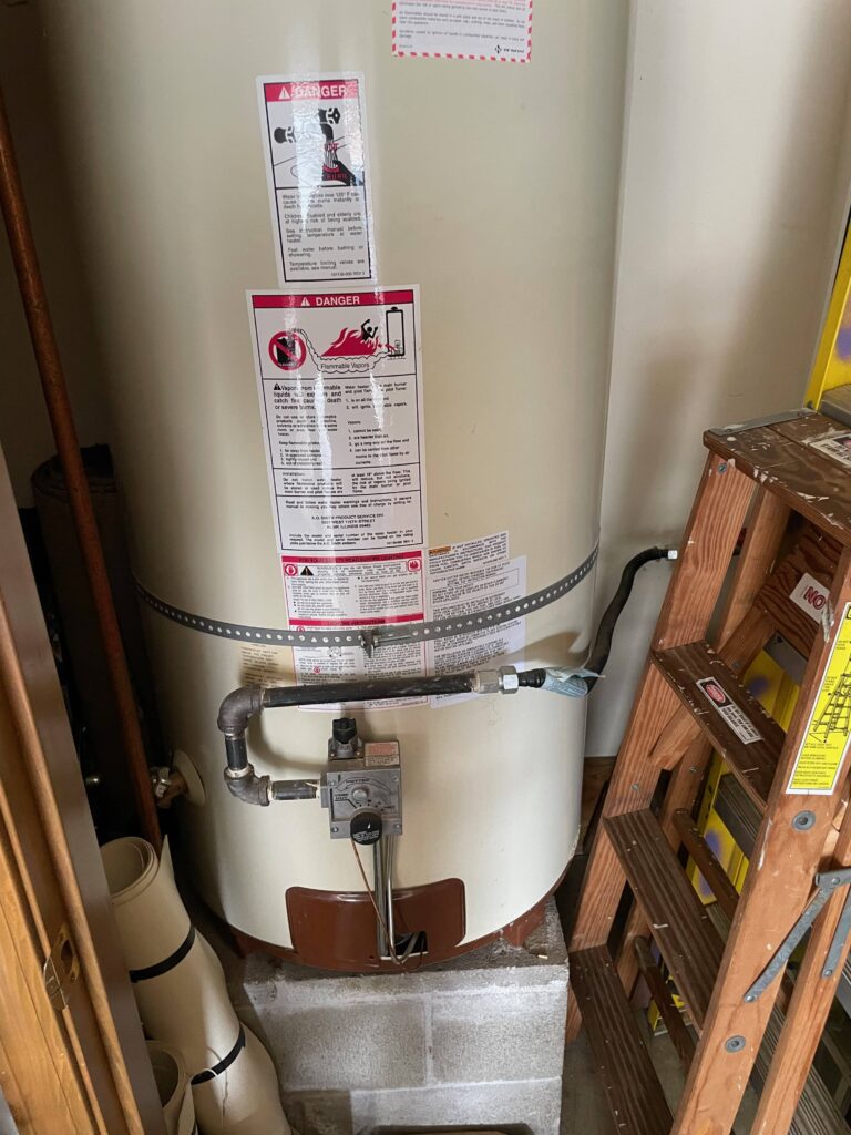 water heater tag