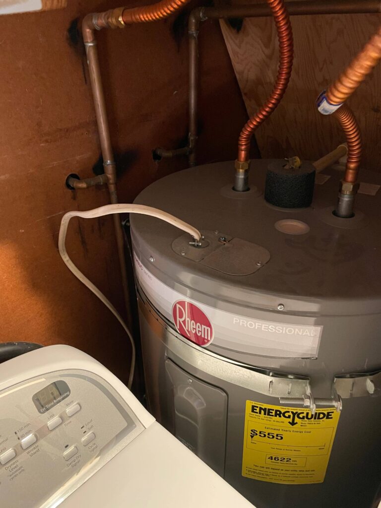 Electric water heater issues